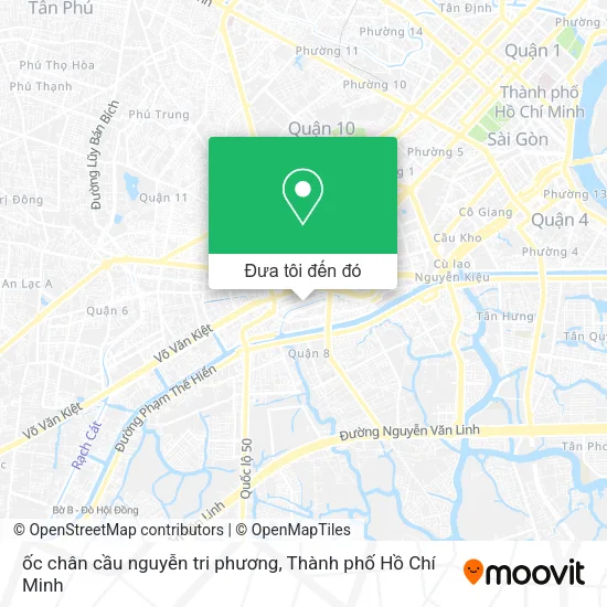 Bản đồ ốc chân cầu nguyễn tri phương