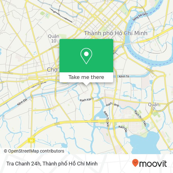 Bản đồ Tra Chanh 24h