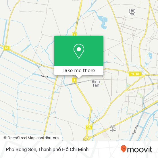 Bản đồ Pho Bong Sen