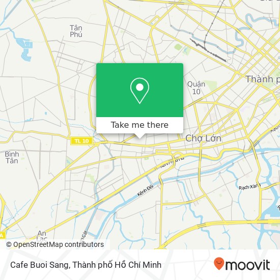 Bản đồ Cafe Buoi Sang