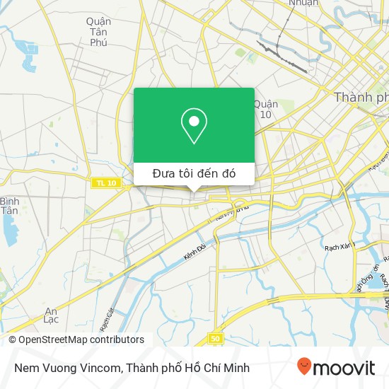 Bản đồ Nem Vuong Vincom