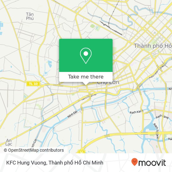 Bản đồ KFC Hung Vuong