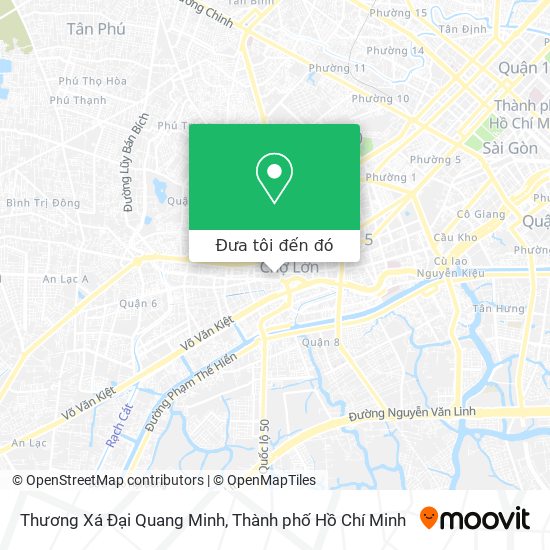 Bản đồ Thương Xá Đại Quang Minh