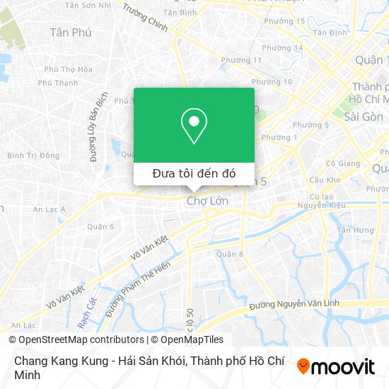 Bản đồ Chang Kang Kung - Hải Sản Khói