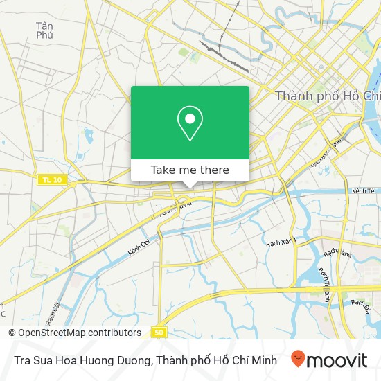 Bản đồ Tra Sua Hoa Huong Duong