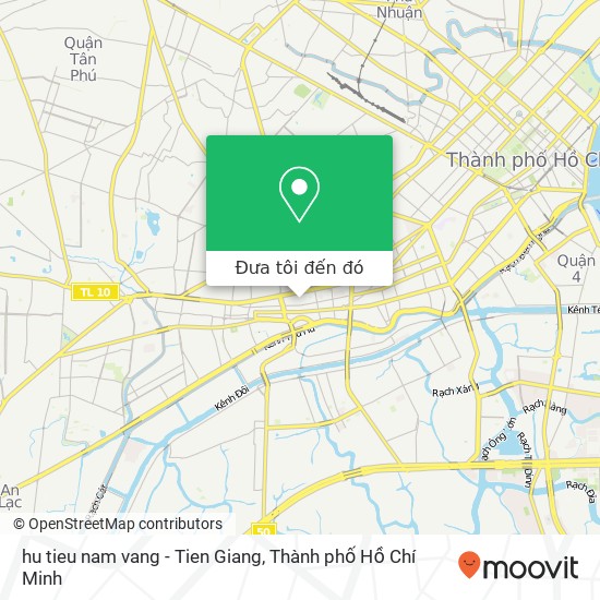 Bản đồ hu tieu nam vang - Tien Giang