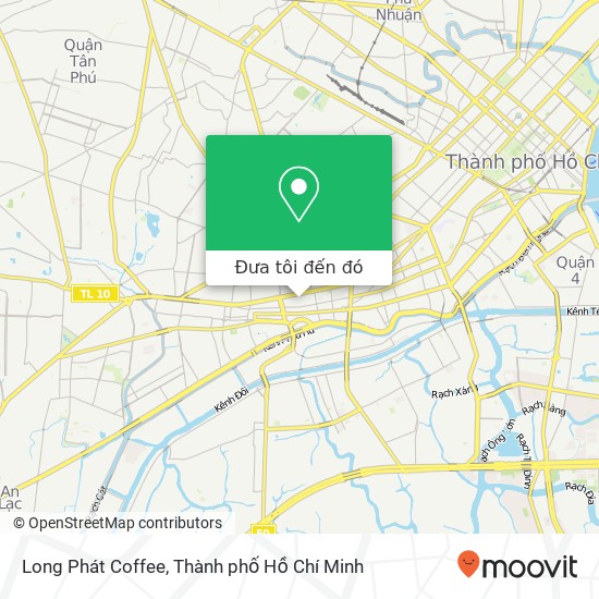 Bản đồ Long Phát Coffee