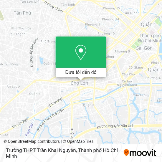 Bản đồ Trường THPT Trần Khai Nguyên