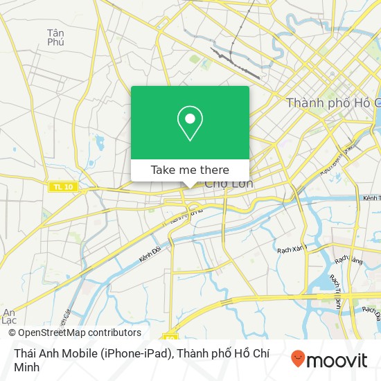 Bản đồ Thái Anh Mobile (iPhone-iPad)