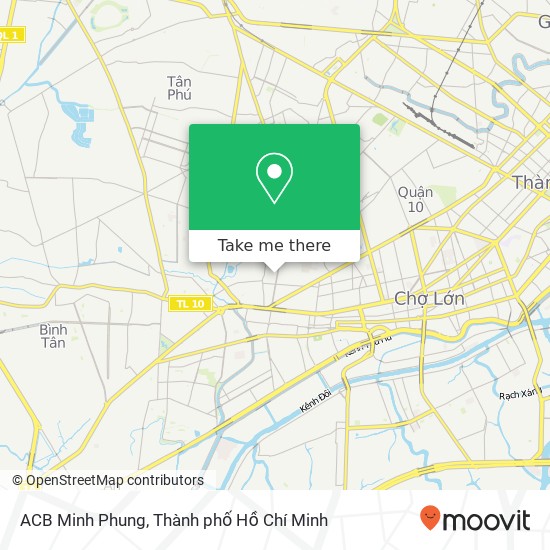 Bản đồ ACB Minh Phung