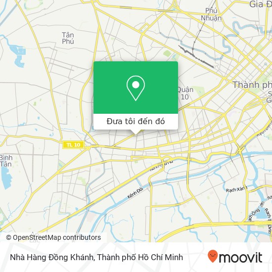 Bản đồ Nhà Hàng Đồng Khánh