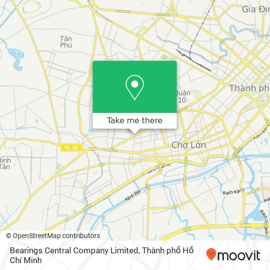 Bản đồ Bearings Central Company Limited