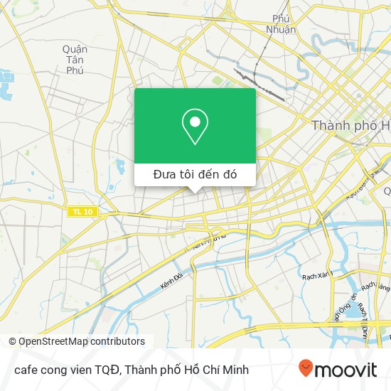 Bản đồ cafe cong vien TQĐ