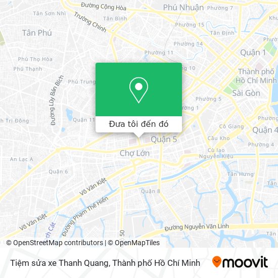 Bản đồ Tiệm sửa xe Thanh Quang