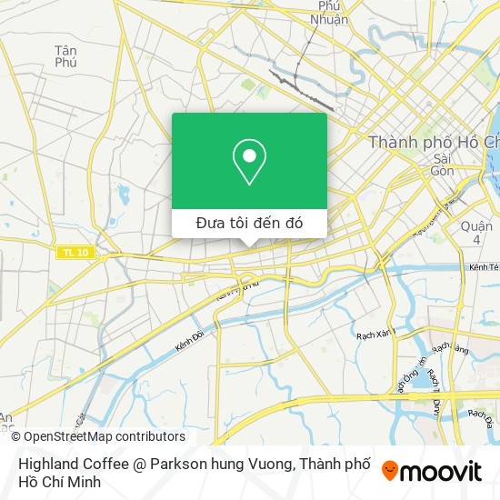Bản đồ Highland Coffee @ Parkson hung Vuong