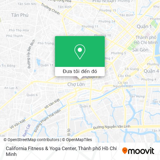 Bản đồ California Fitness & Yoga Center