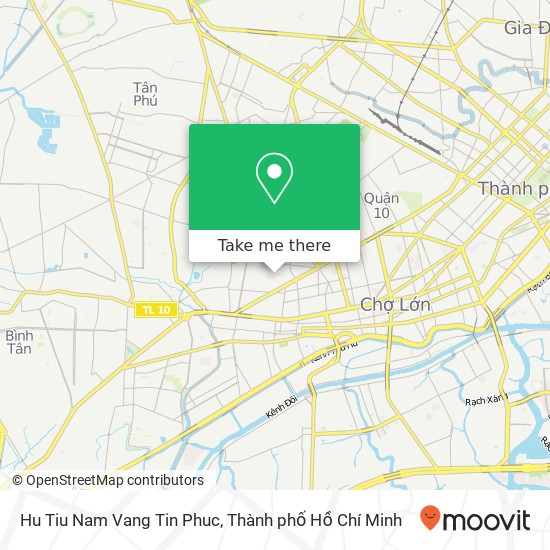 Bản đồ Hu Tiu Nam Vang Tin Phuc