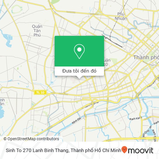 Bản đồ Sinh To 270 Lanh Binh Thang