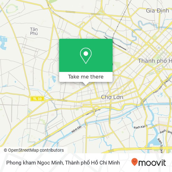 Bản đồ Phong kham Ngoc Minh