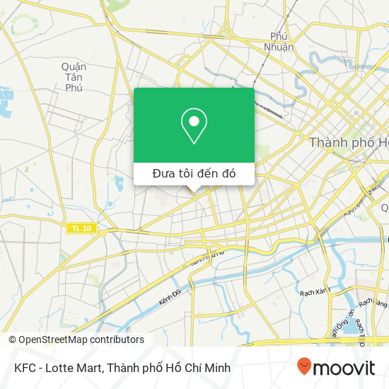Bản đồ KFC - Lotte Mart