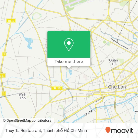 Bản đồ Thuy Ta Restaurant