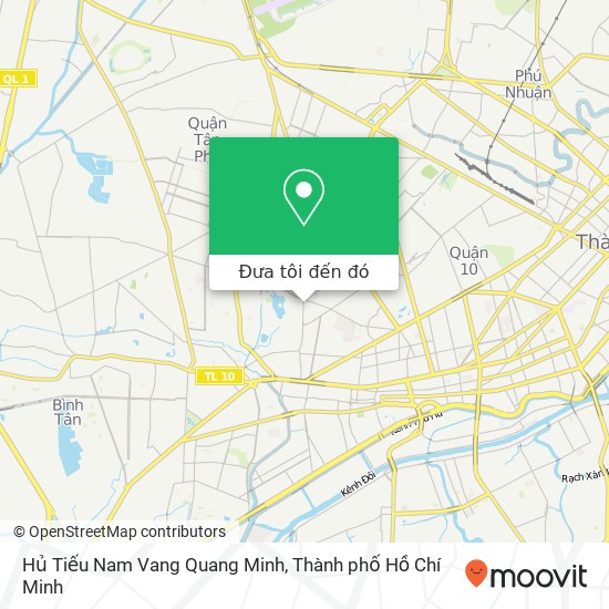 Bản đồ Hủ Tiếu Nam Vang Quang Minh