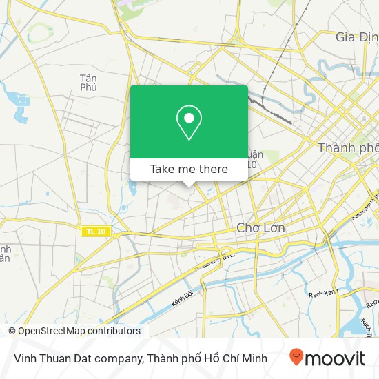Bản đồ Vinh Thuan Dat company