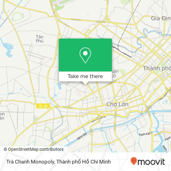 Bản đồ Trà Chanh Monopoly