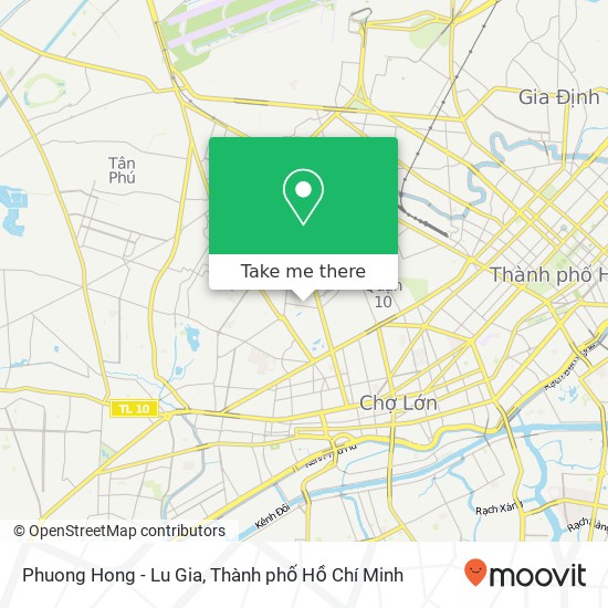 Bản đồ Phuong Hong - Lu Gia
