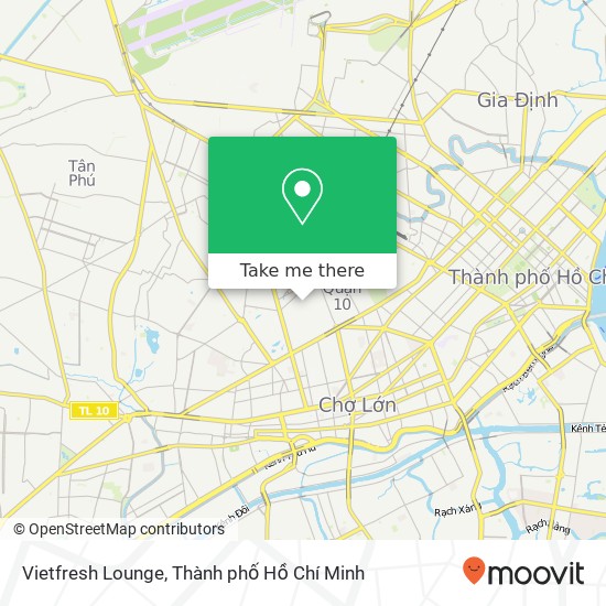 Bản đồ Vietfresh Lounge