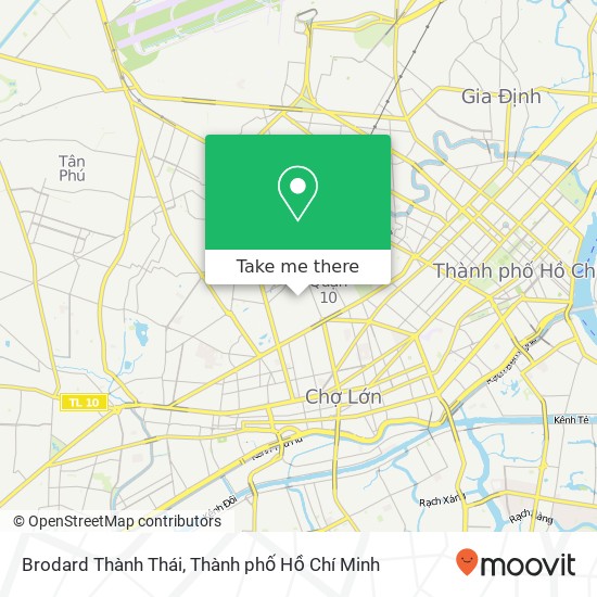 Bản đồ Brodard Thành Thái