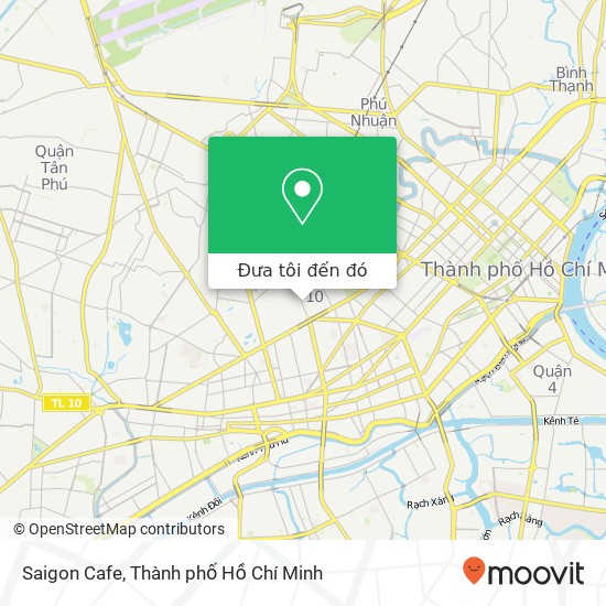 Bản đồ Saigon Cafe