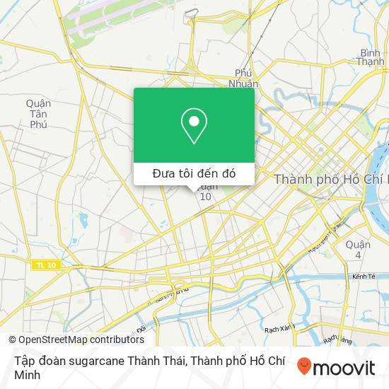 Bản đồ Tập đoàn sugarcane Thành Thái