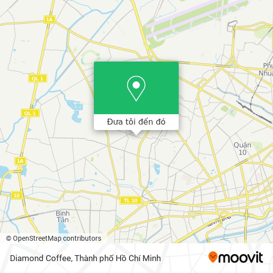 Bản đồ Diamond Coffee