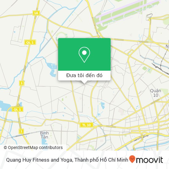 Bản đồ Quang Huy Fitness and Yoga