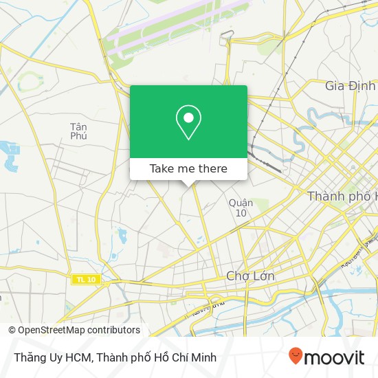 Bản đồ Thăng Uy HCM