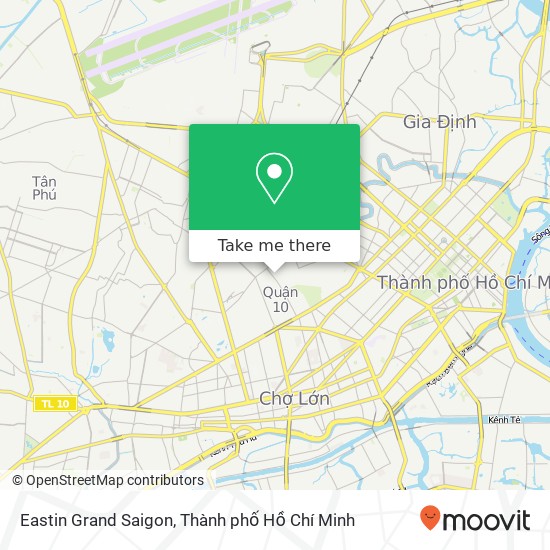 Bản đồ Eastin Grand Saigon