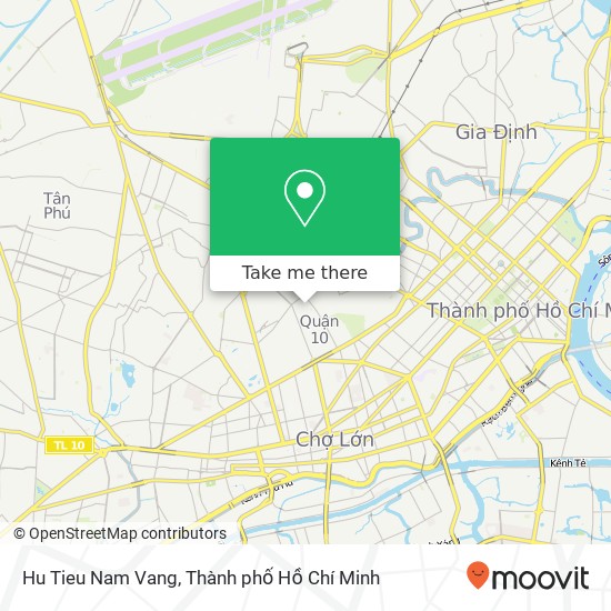 Bản đồ Hu Tieu Nam Vang