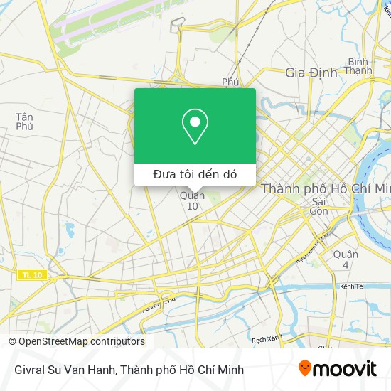 Bản đồ Givral Su Van Hanh