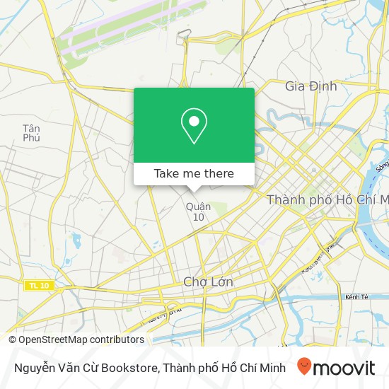 Bản đồ Nguyễn Văn Cừ Bookstore