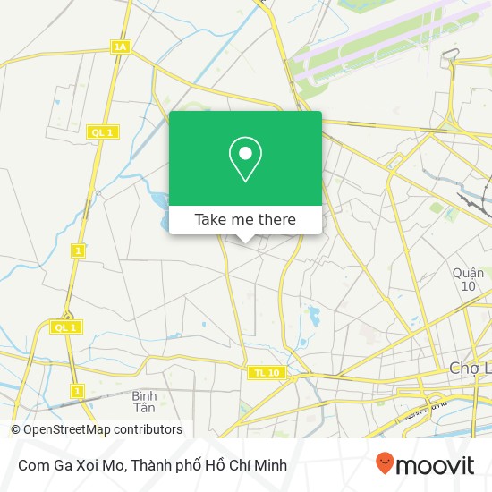 Bản đồ Com Ga Xoi Mo