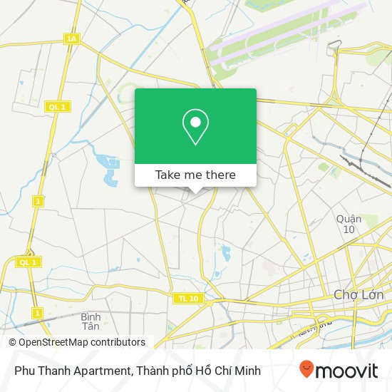 Bản đồ Phu Thanh Apartment