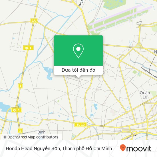 Bản đồ Honda Head Nguyễn Sơn
