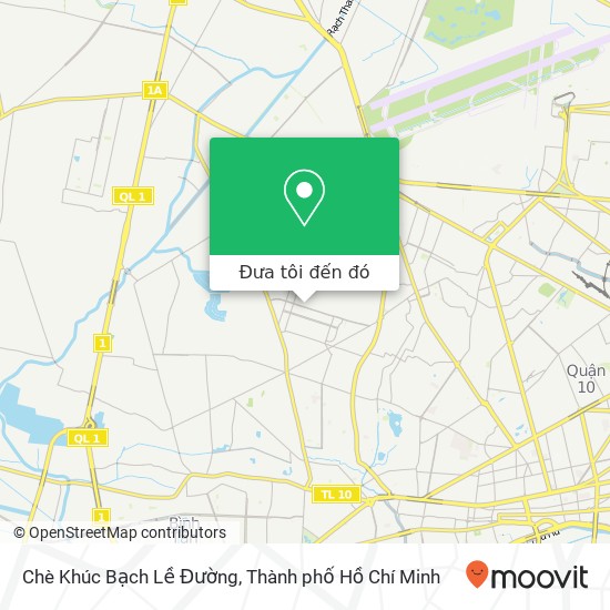 Bản đồ Chè Khúc Bạch Lề Đường