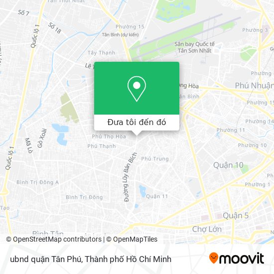 Bản đồ ubnd quận Tân Phú