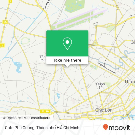 Bản đồ Cafe Phu Cuong