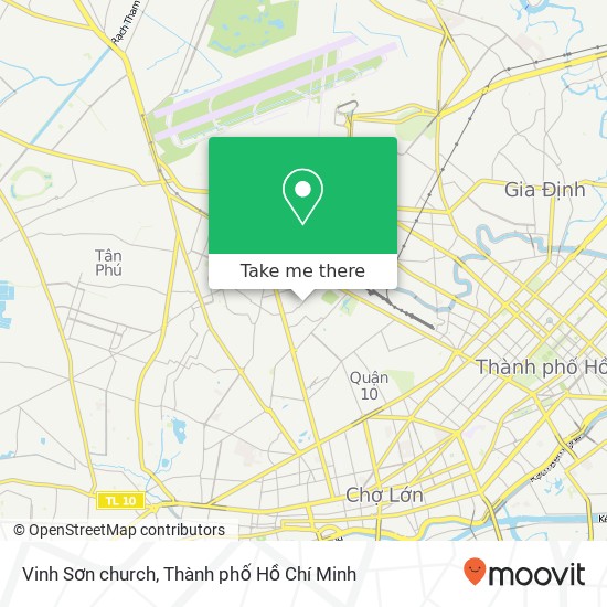 Bản đồ Vinh Sơn church