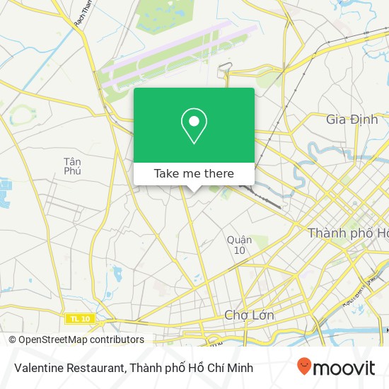 Bản đồ Valentine Restaurant