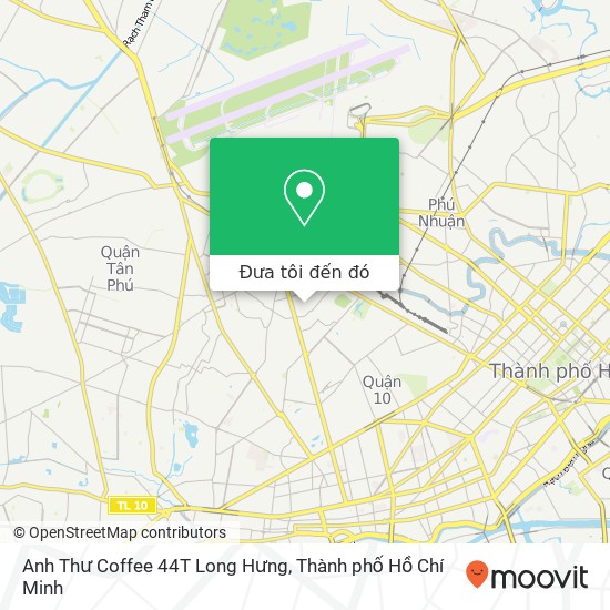 Bản đồ Anh Thư Coffee 44T Long Hưng