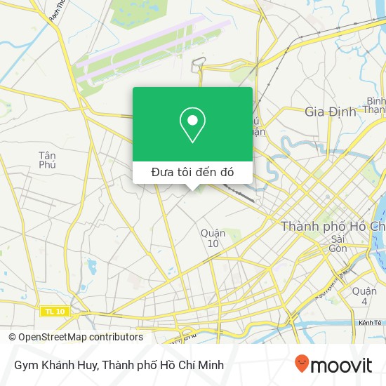 Bản đồ Gym Khánh Huy
